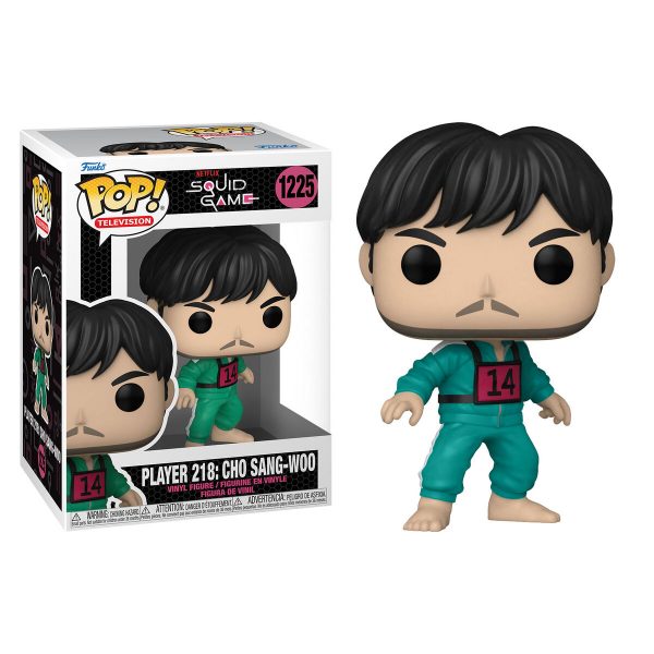 FUNKO POP TELEVISION: SQUID GAME - PLAYER 218- CHO SANG-WOO 1225