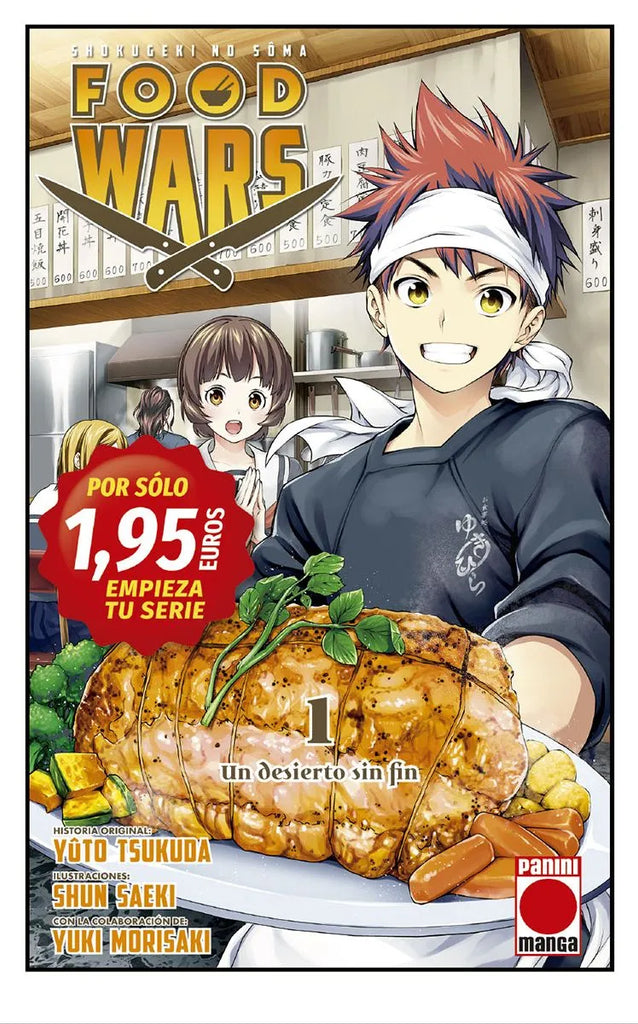 Manga Food Wars Tomo 1