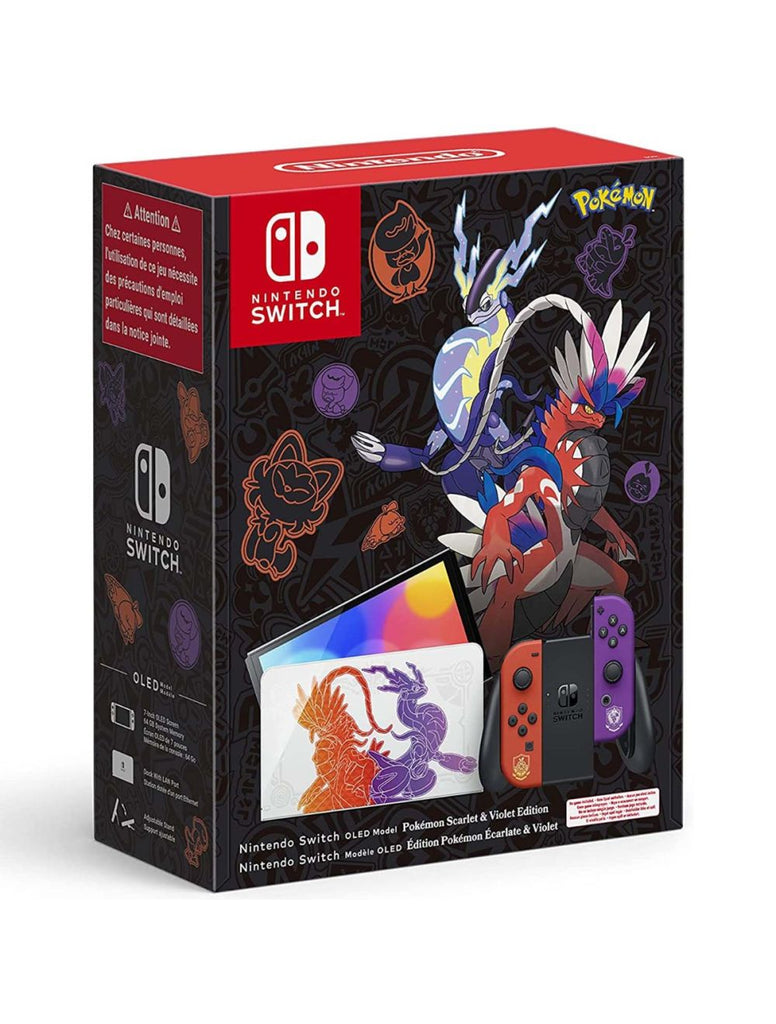 Consola Nintendo Switch – Oled: Pokémon Scarlet & Violet Edition